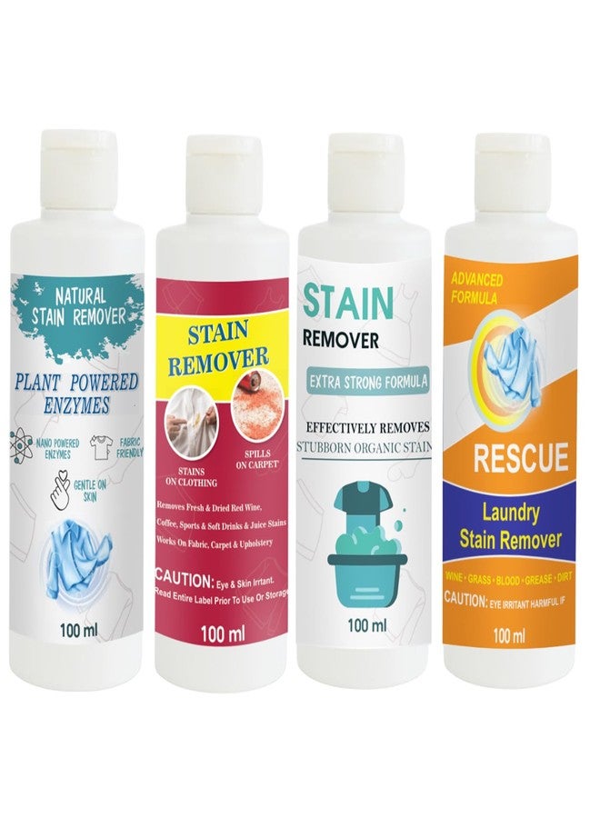 TOOVUS Stain Remover Combo Pack of Shirt, Red, Doll and Orange Stain Remover | Multi-Surface Cleaning Solution for Clothes, Fabrics, Upholstery (100 g Each) - Image 1